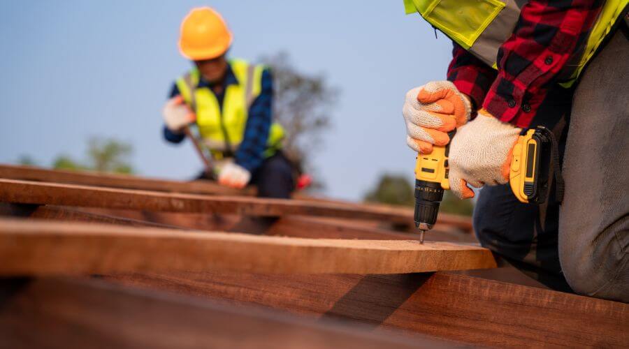 Professional New roof installation in Sanger, TX